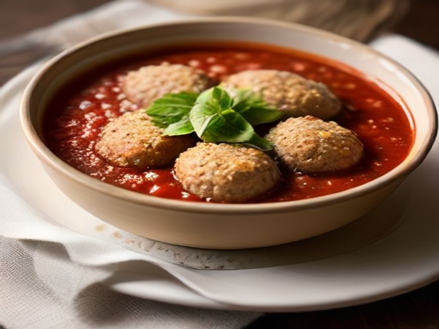Almôndegas ao sugo